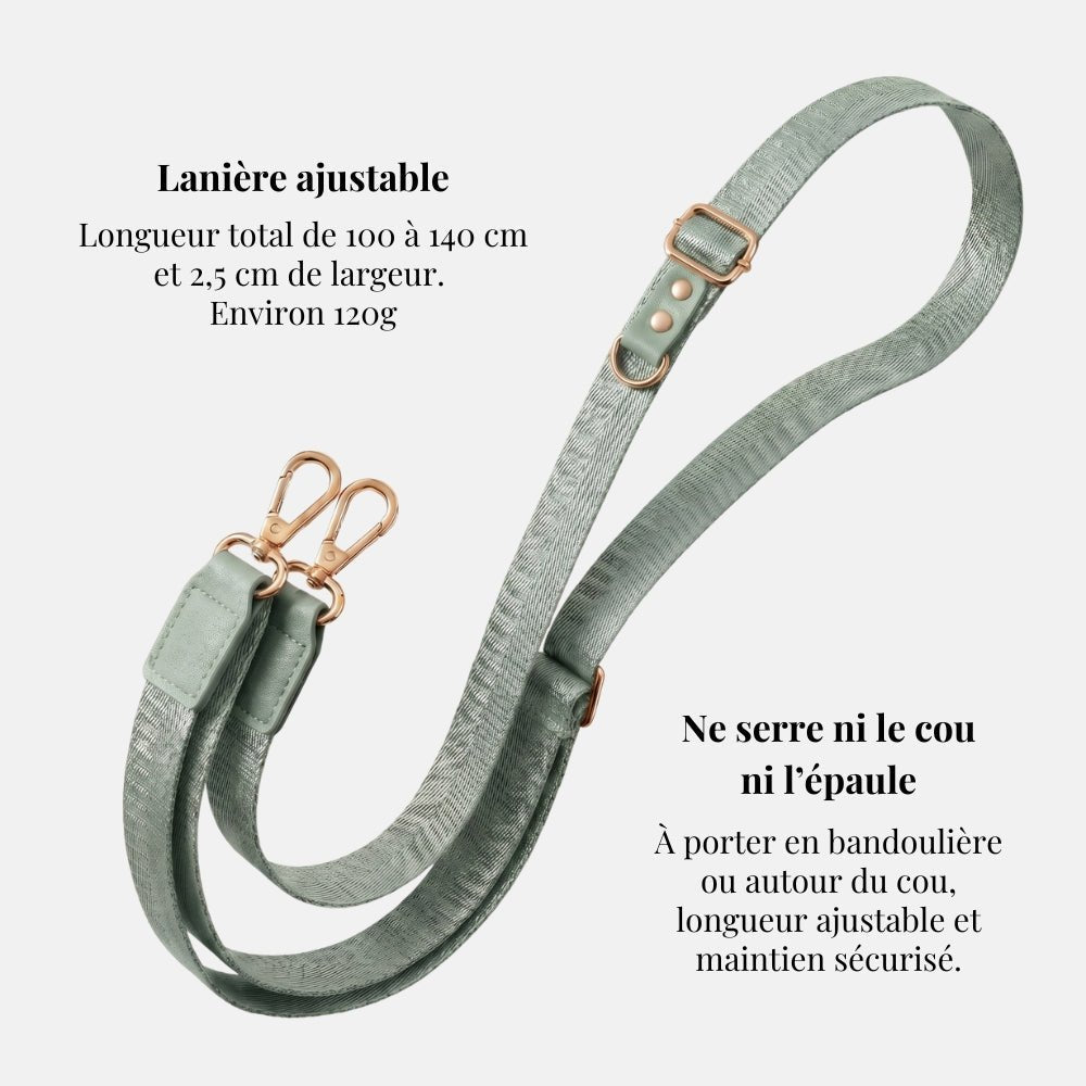 Lanière Vert Menthe - Mabble Case