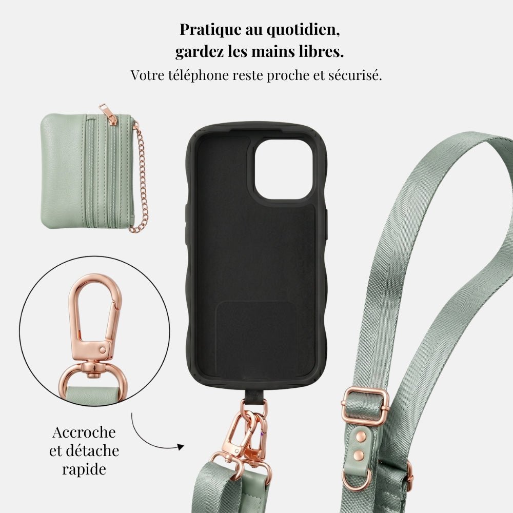 Lanière Vert Menthe - Mabble Case
