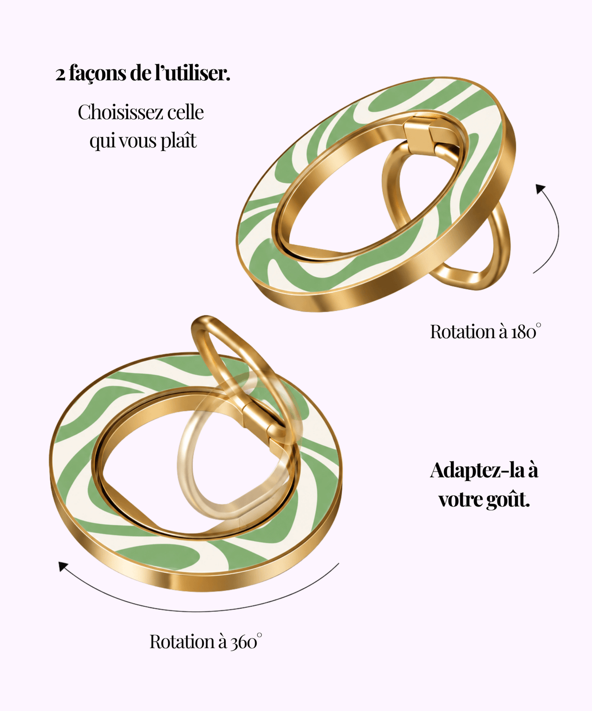 Naiade - Bague Magnétique - Mabble Case