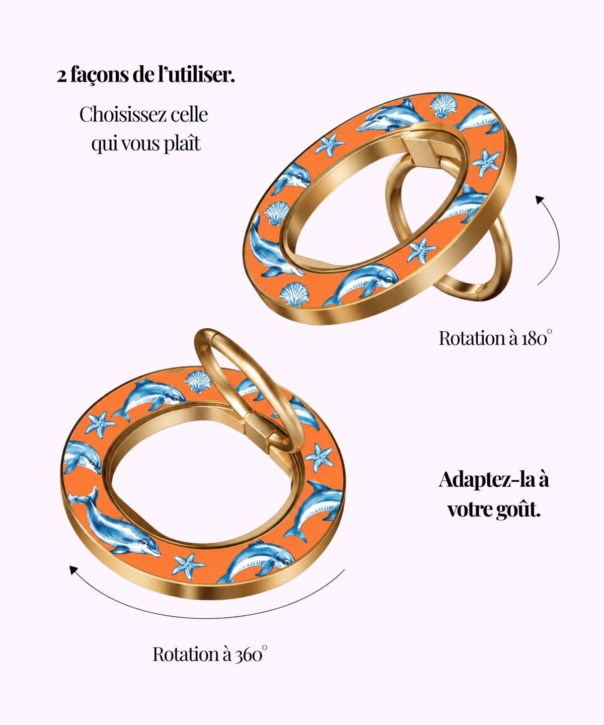 Orphée - Bague Magnétique - Mabble Case