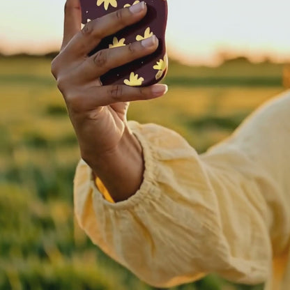 Coque iPhone Golden Daisy