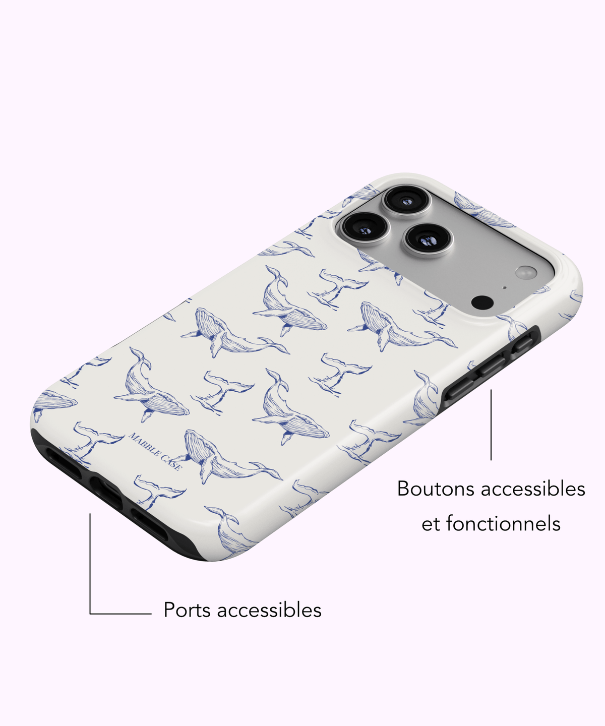 Whisper - Coque de Téléphone - Mabble Case